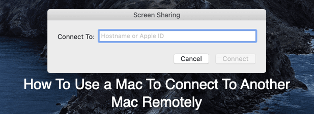 connecting utility for mac